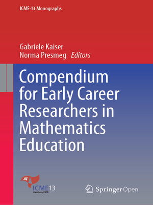 cover image of Compendium for Early Career Researchers in Mathematics Education